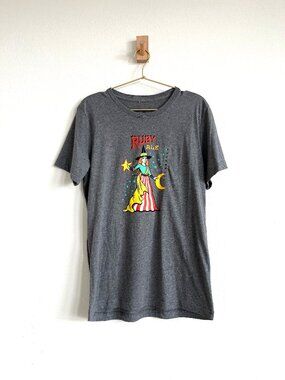 McMenamins Ruby Ale Graphic T-Shirt - Gray Heather Beer Tee - Size M